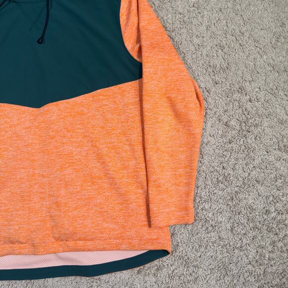 Zero Restriction Tyson Hoodie Men's Medium Orange Performance Golf Outdoor - Picture 3 of 10